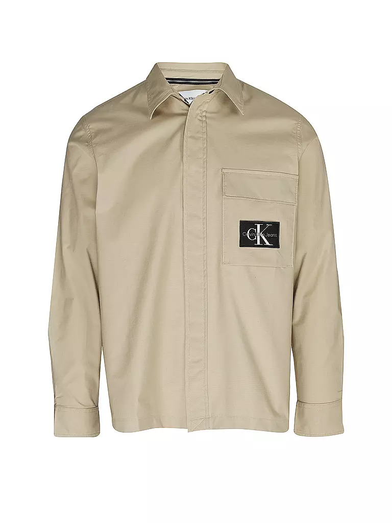 CALVIN KLEIN JEANS Overshirt beige