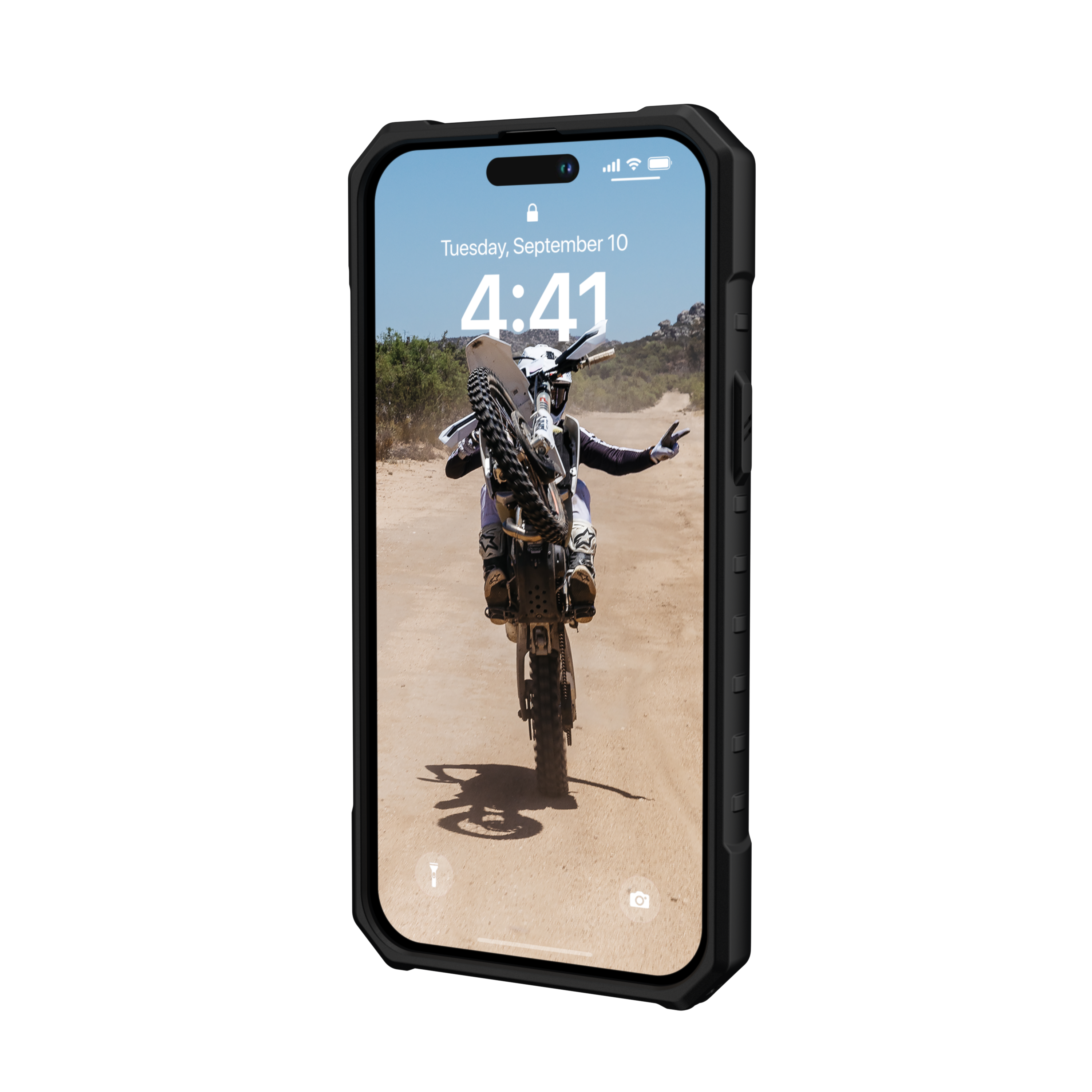 iPhone 14 Pro Max MagSafe Schutzhülle Pathfinder (114055114040) - Schwarz