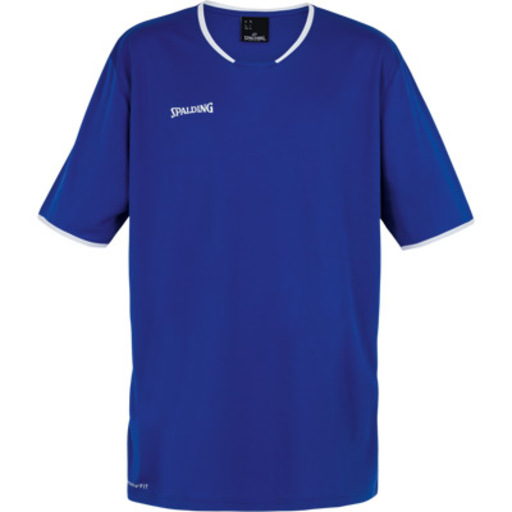Camisa de chute Move S/s Azul Royal/Branco Spalding