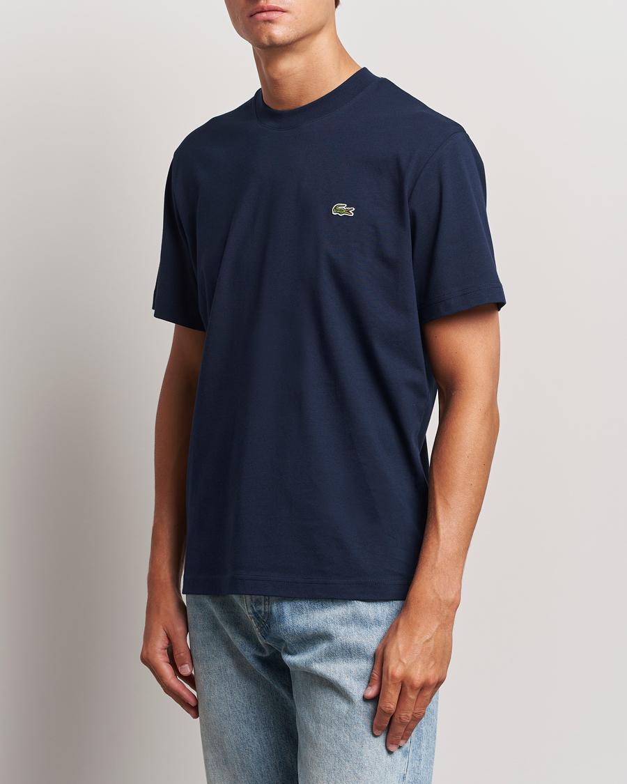 Lacoste Crew Neck T-Shirt Navy