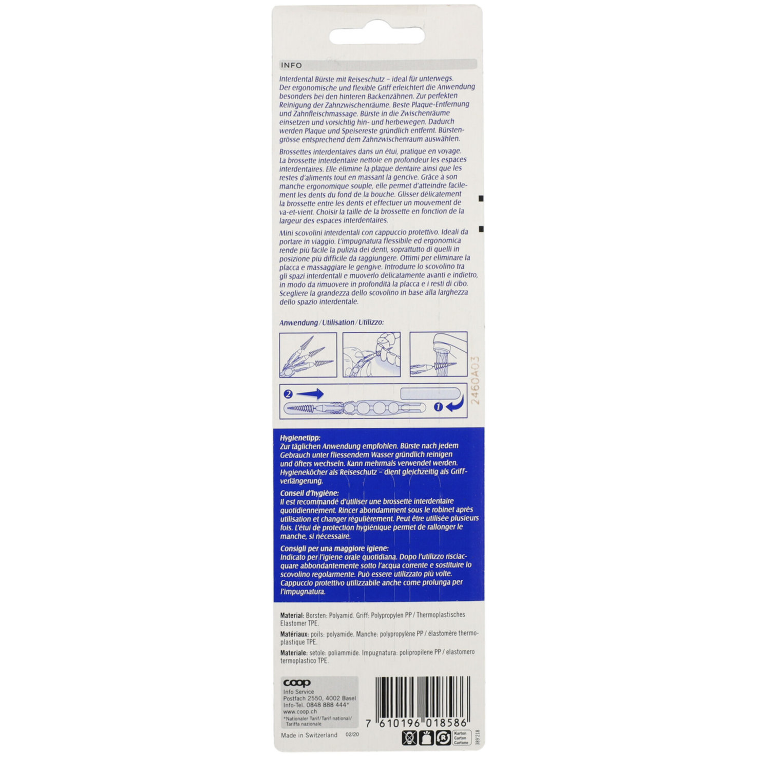Dentamed Interdental Brushes 2.5-4.5mm