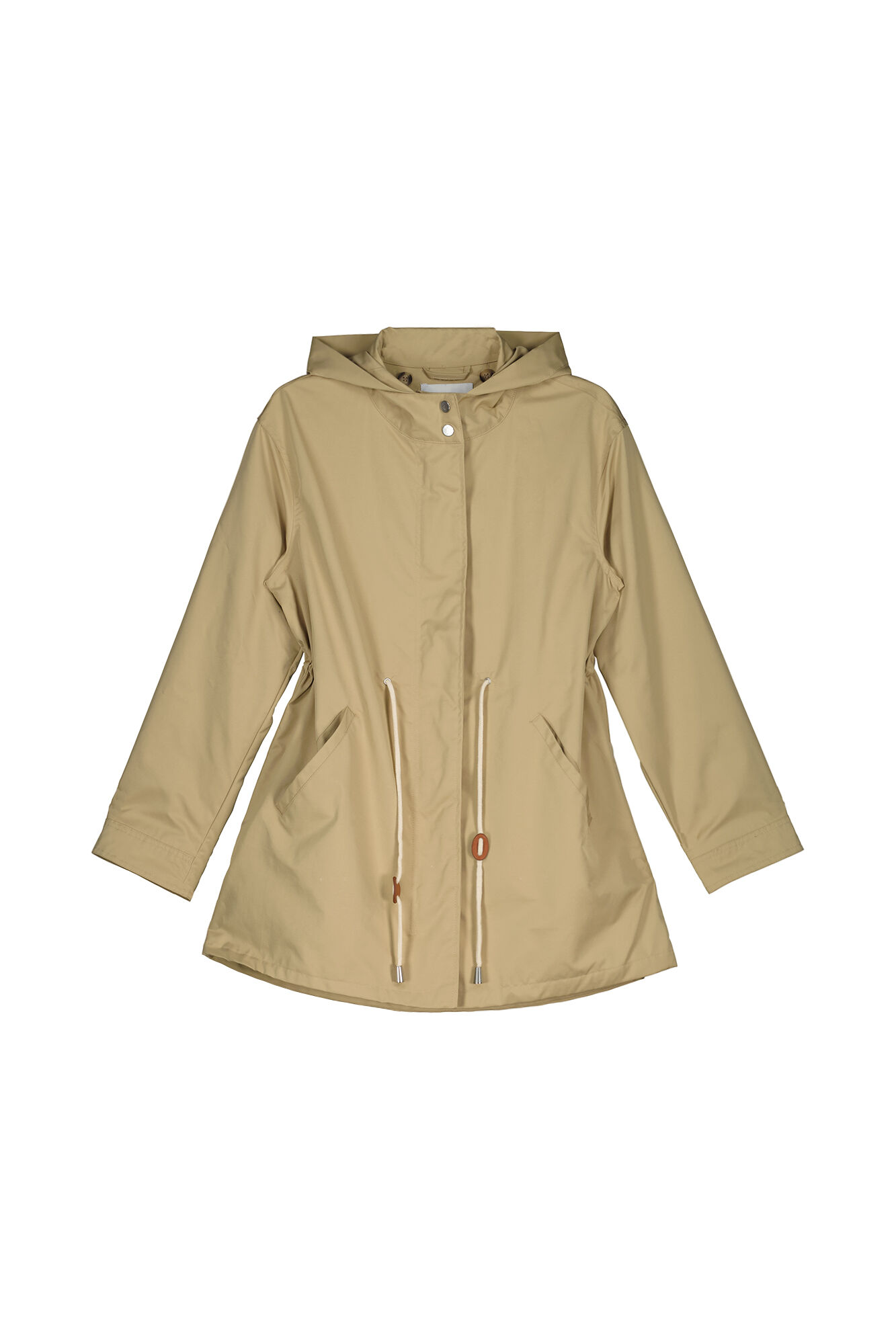 Parka Algodón Desmontável - bege