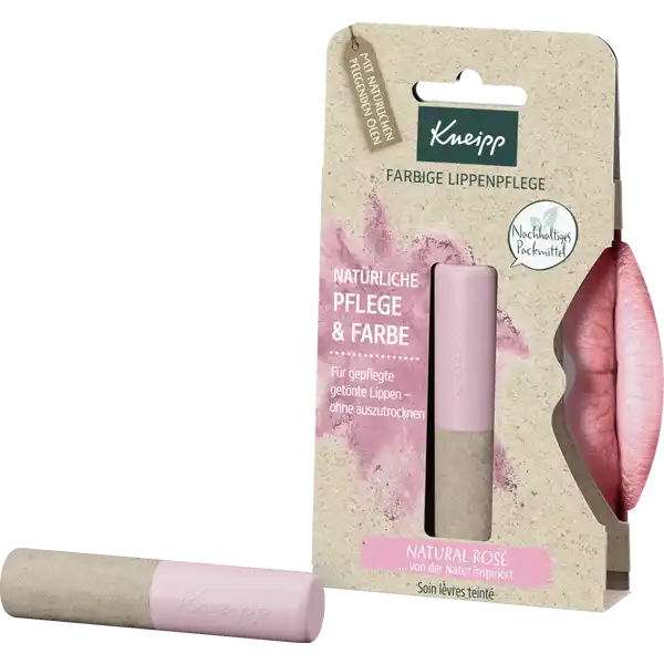 Farbige Lippenpflege Natural Rosé