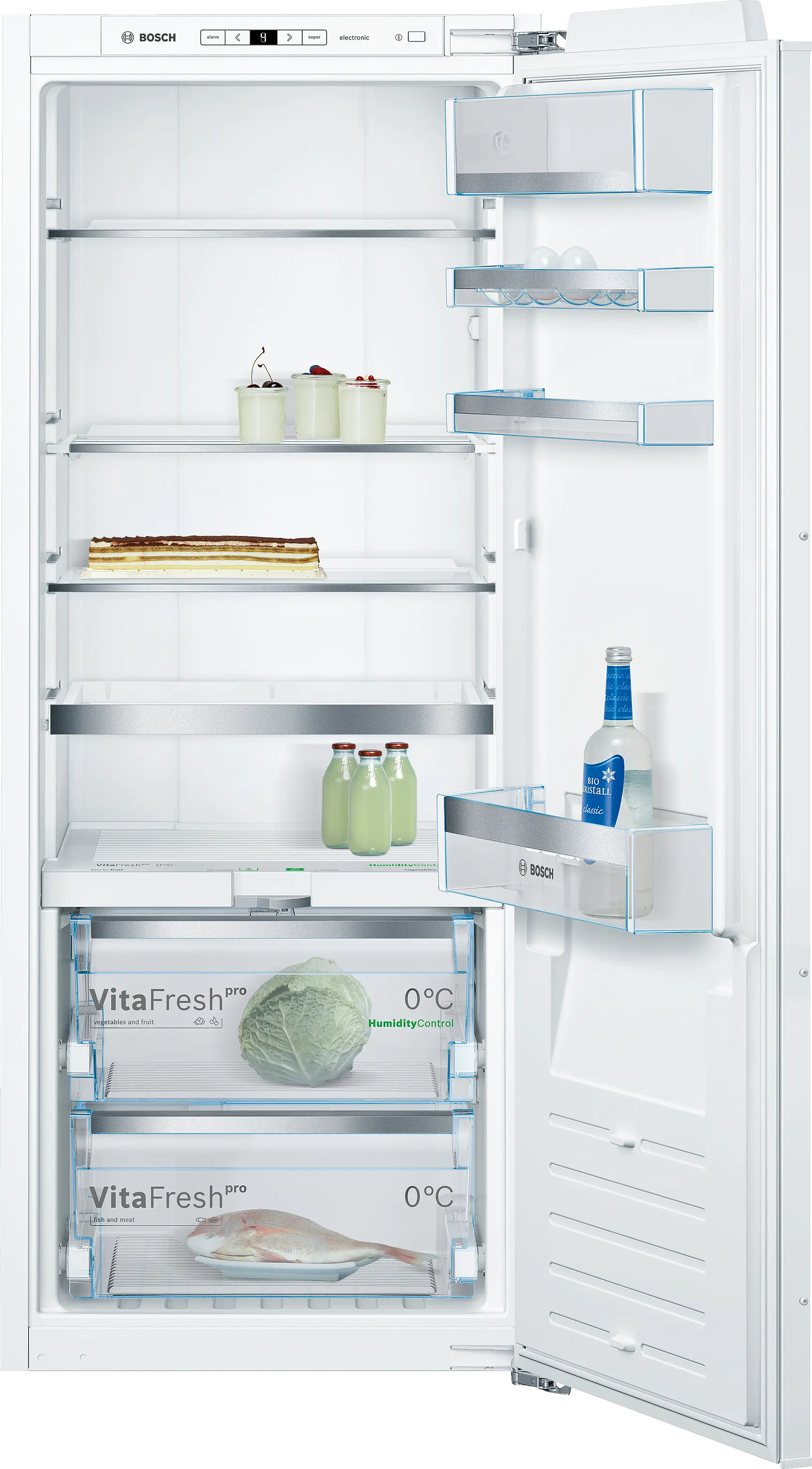 Serie 8 Inbouw koelkast 139.7 x 55.8 cm Vlakscharnier
