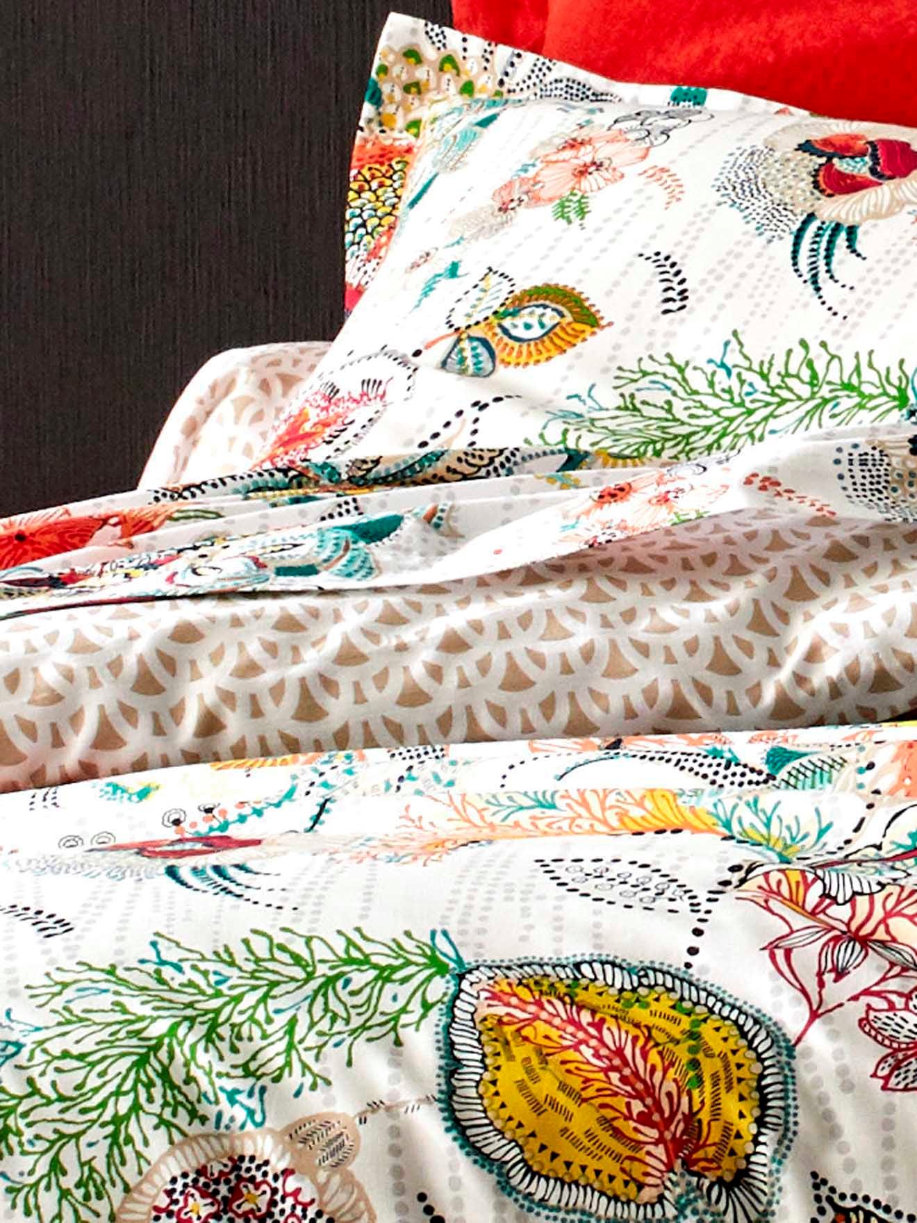 Taie de traversin style oriental