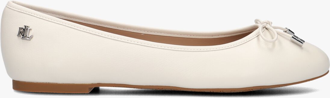 witte lauren ralph lauren ballerina's jayna flats ballet
