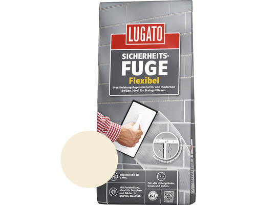 Lugato Voegmortel Veiligheidsvoeg Flexibel Jasmijn 5 kg