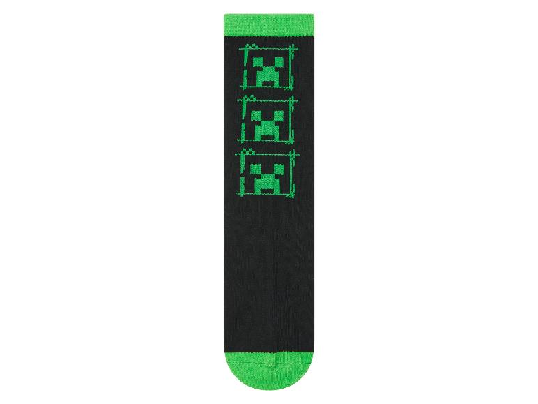 3 paar kinder sokken Minecraft