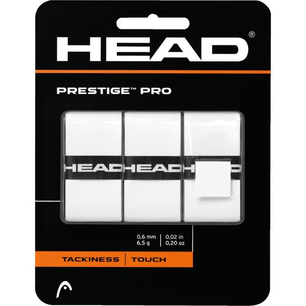 Head Prestige™ Pro Tennis Griffbänder 3er Pack weiß