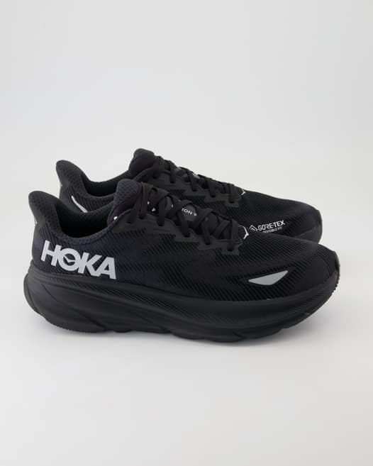 Hoka Clifton 9 GTX Sportschuhe in Schwarz