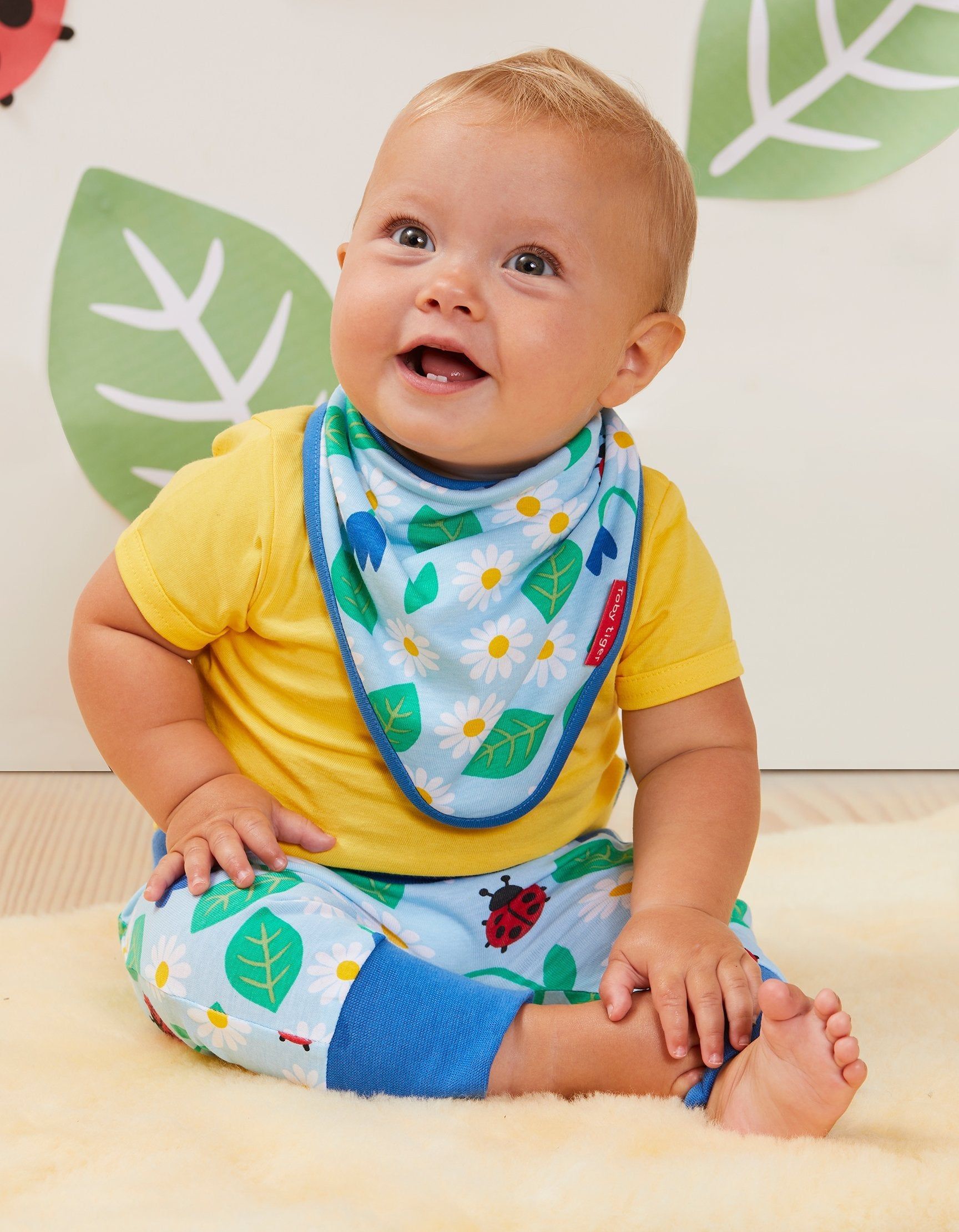 Toby Tiger Babyhose mit Marienkäfer Print