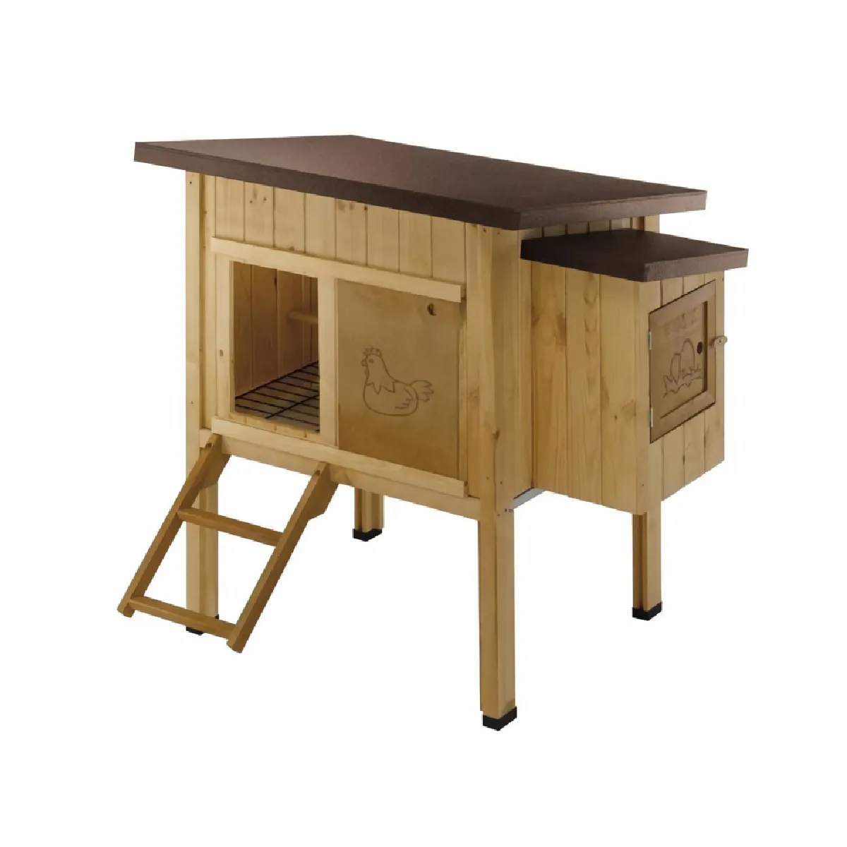 Ferplast Hen House 10 Poulailler en Bois