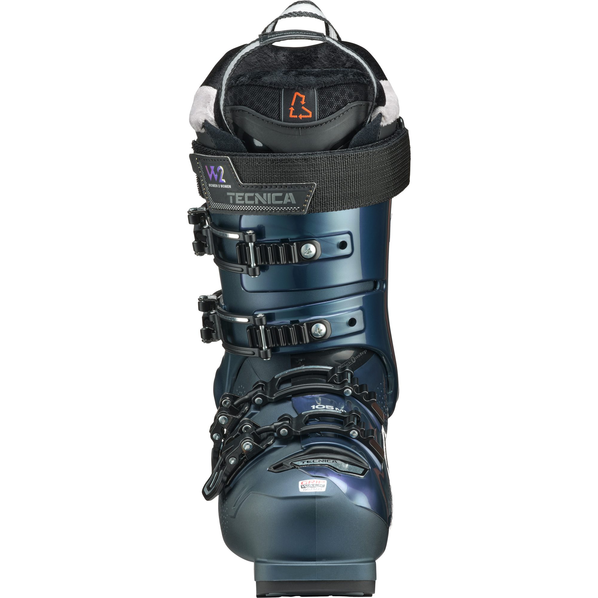 Tecnica Mach1 MV 105 W TD GripWalk® Alpin Skischuhe Damen iridescent green