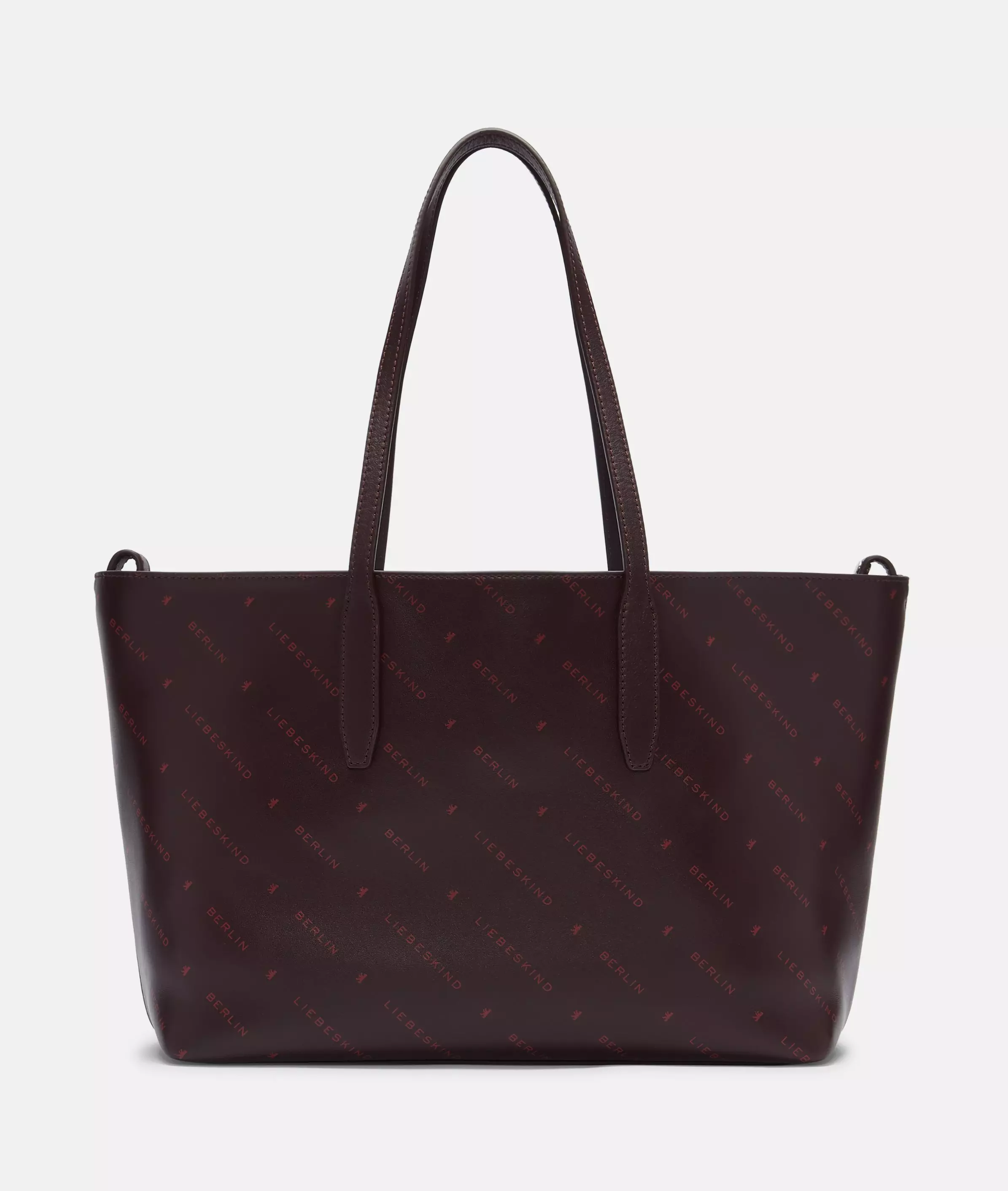 Monogram Shopper M Nappa leather shopper with Liebeskind Berlin lettering