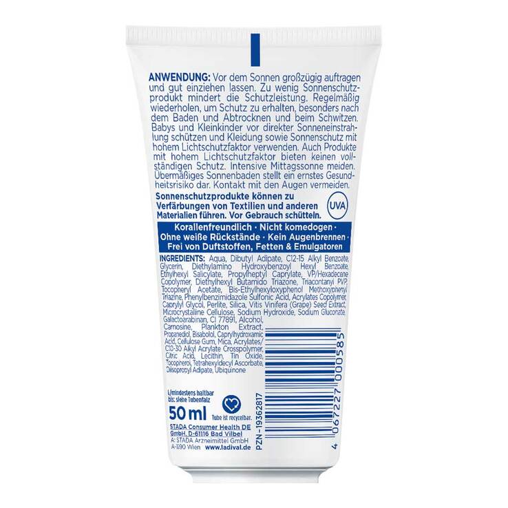 Ladival allergische Haut Gel Gesicht LSF 30, 50 ml