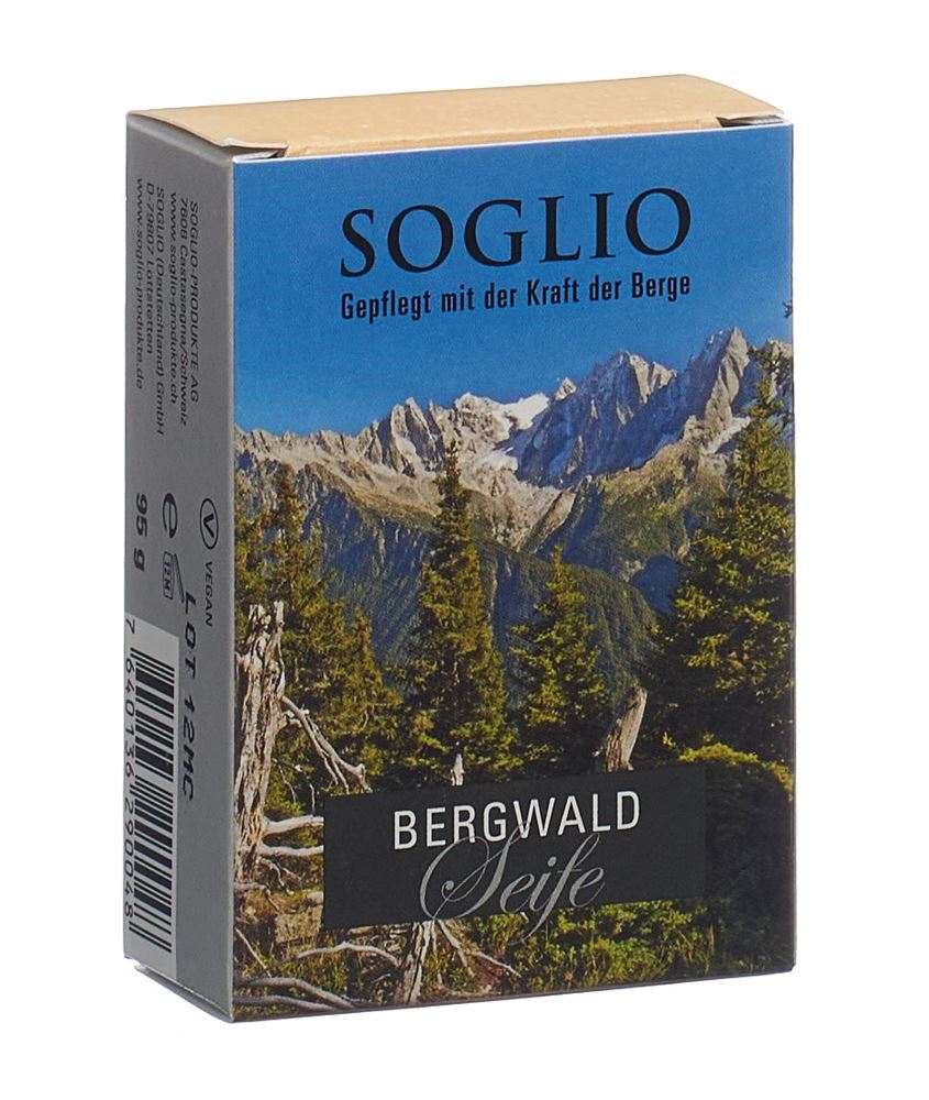 SOGLIO Bergwald-Seife 95 g
