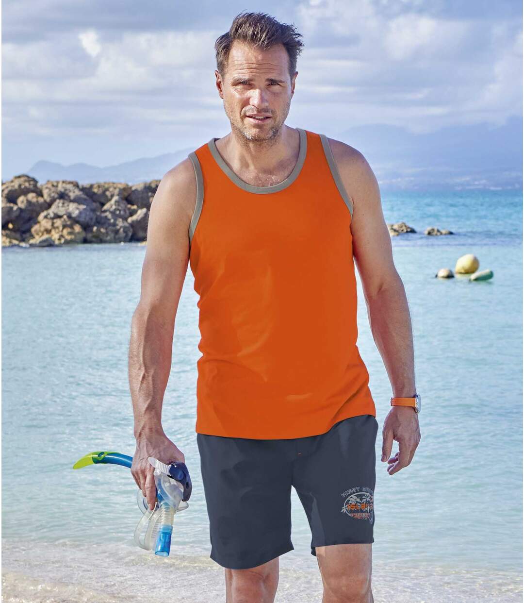Lot de 2 Shorts de Bain Island