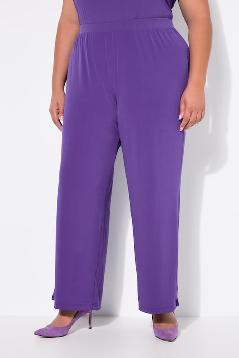 Jerseyhose, weites Bein, Elastikbund, bis Gr. 66/68