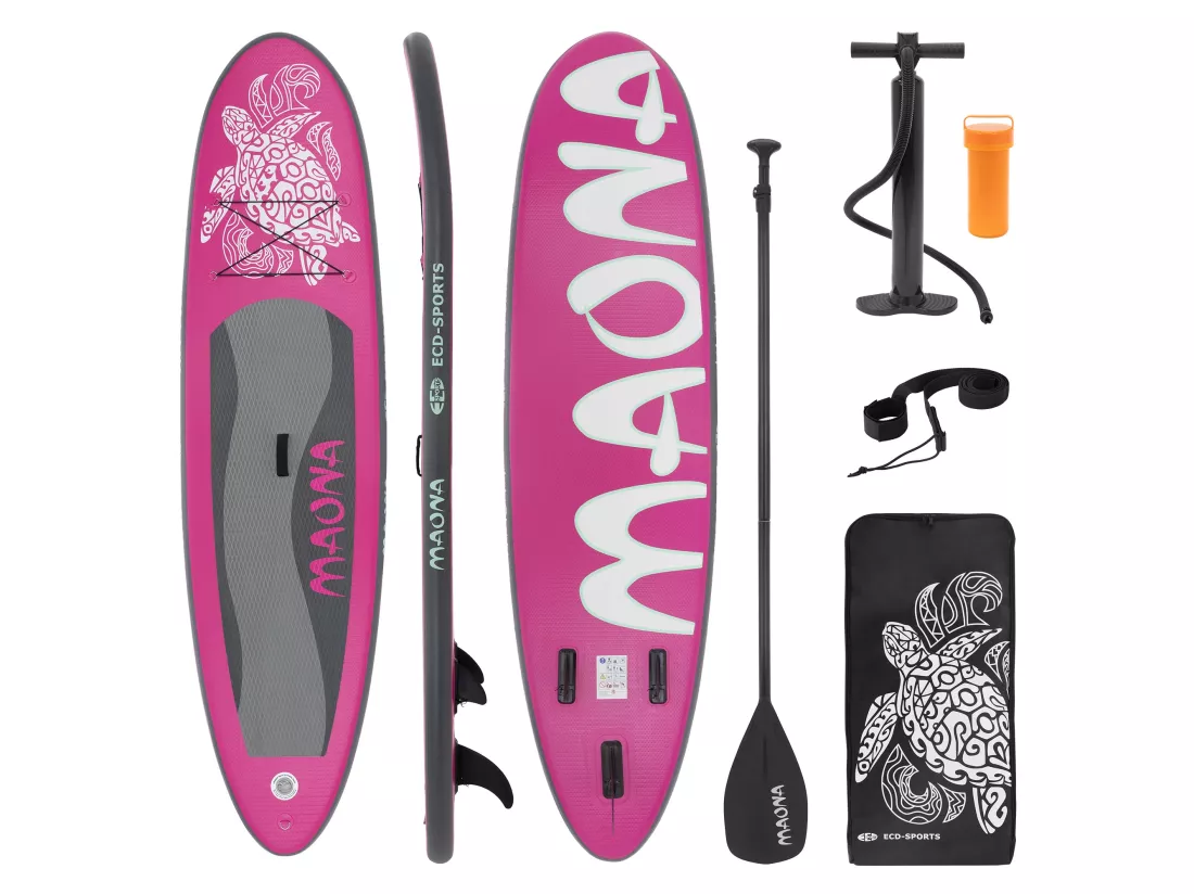 Stand up paddle board SUP gonflable 308 cm Maona rose ECD Germany