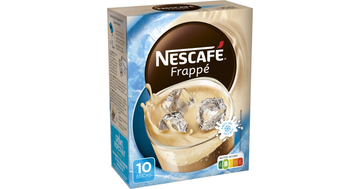 NESCAFE Frappé Eiskaffee Sticks 10 x 14 gr (Einweg)