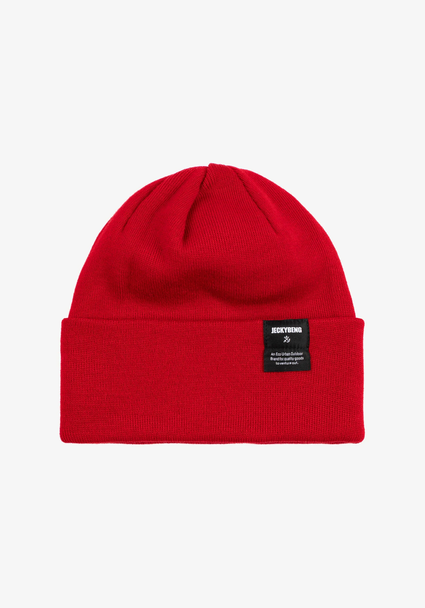 Jeckybeng Merino-Beanie Cherry Red