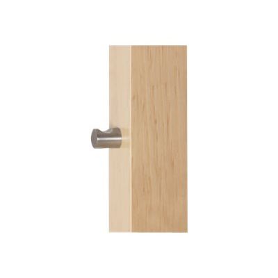 Porte-manteau en bois naturel avec porte parapluie EASYCLOTH - bleu