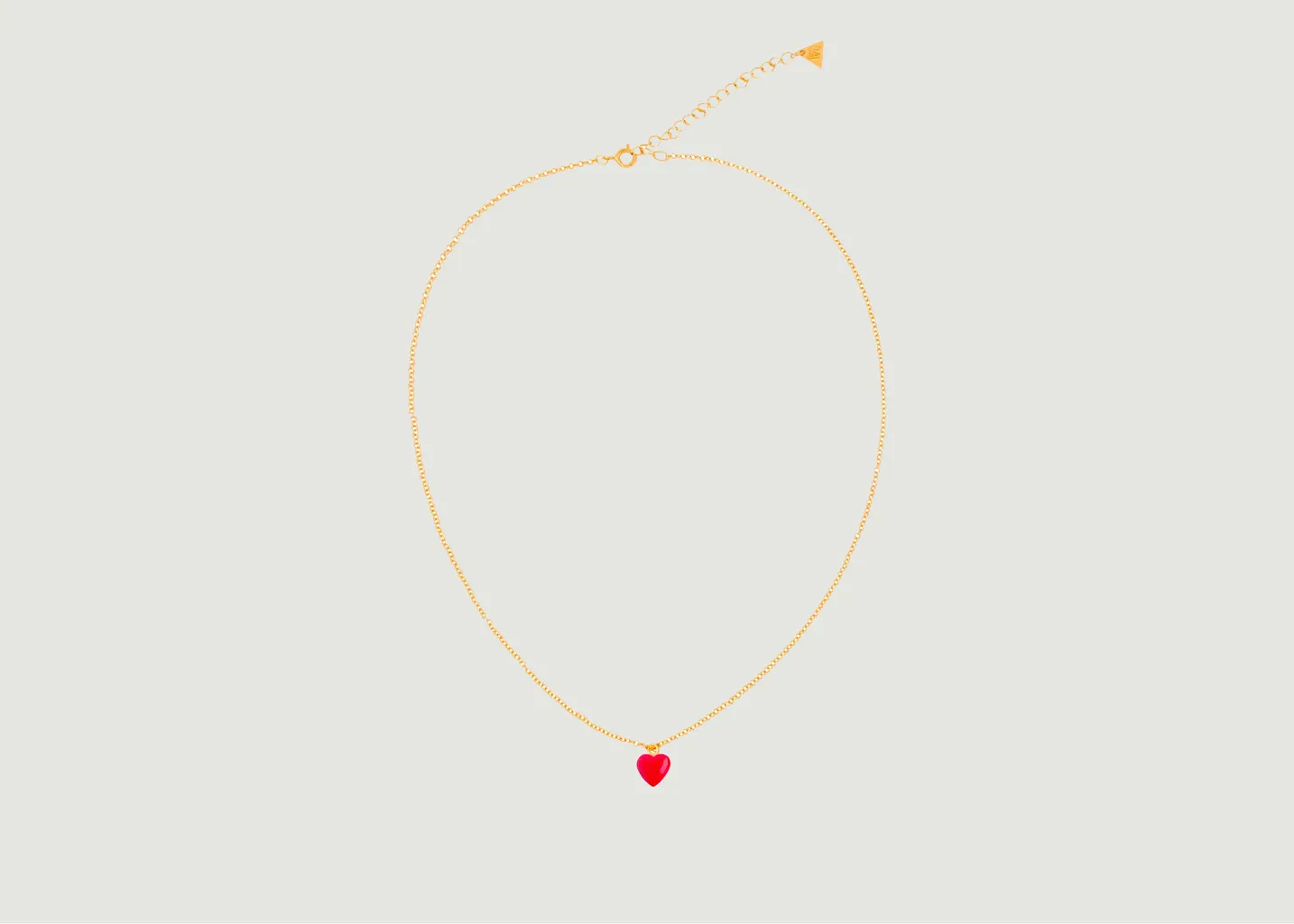 Collier Red Tiny I Love Me Wilhelmina Garcia