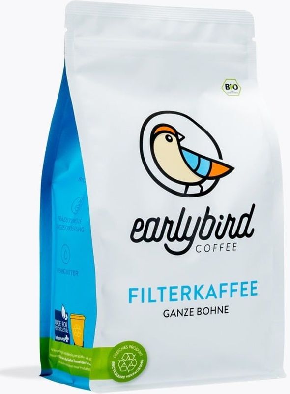Earlybird - Filterkoffie - Bio - 500g