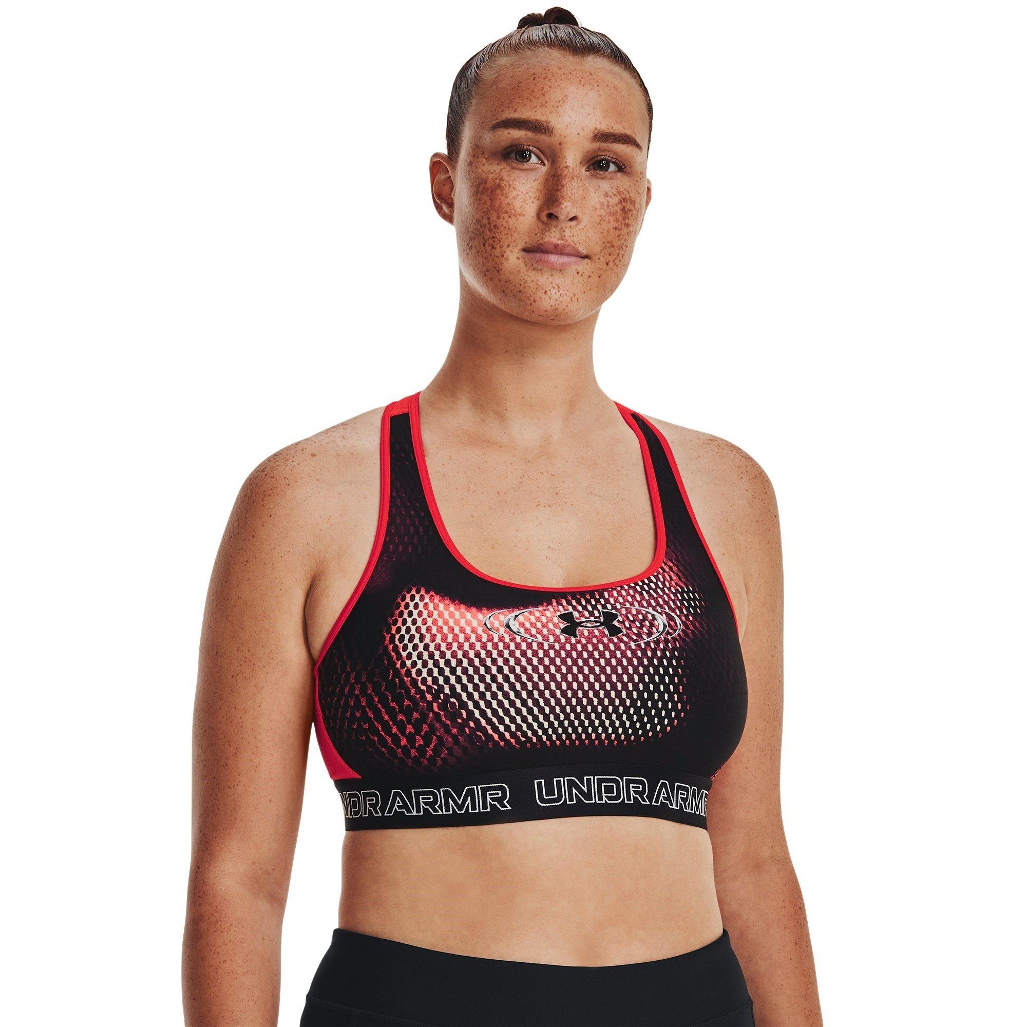 Under Armour Under Armour Ua Authentics Mid Padless Medium Impact Sports Bra Womens