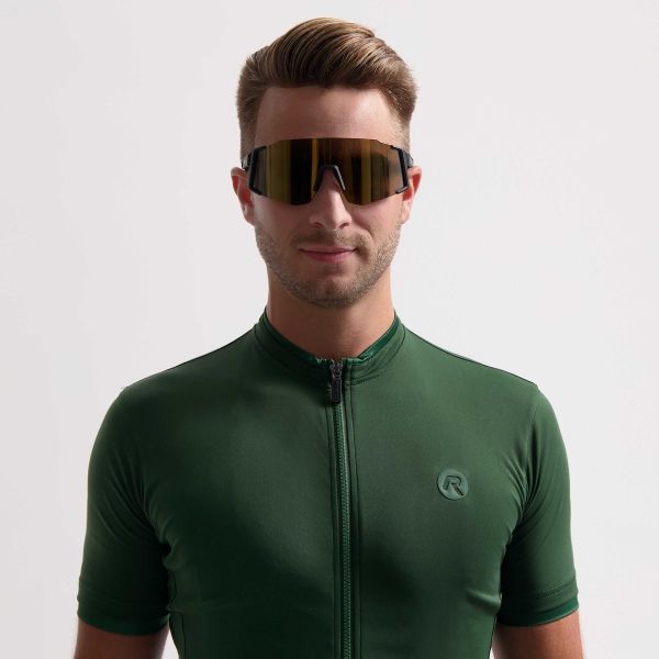 Rogelli Sabre Cykelbriller, Black/Gold