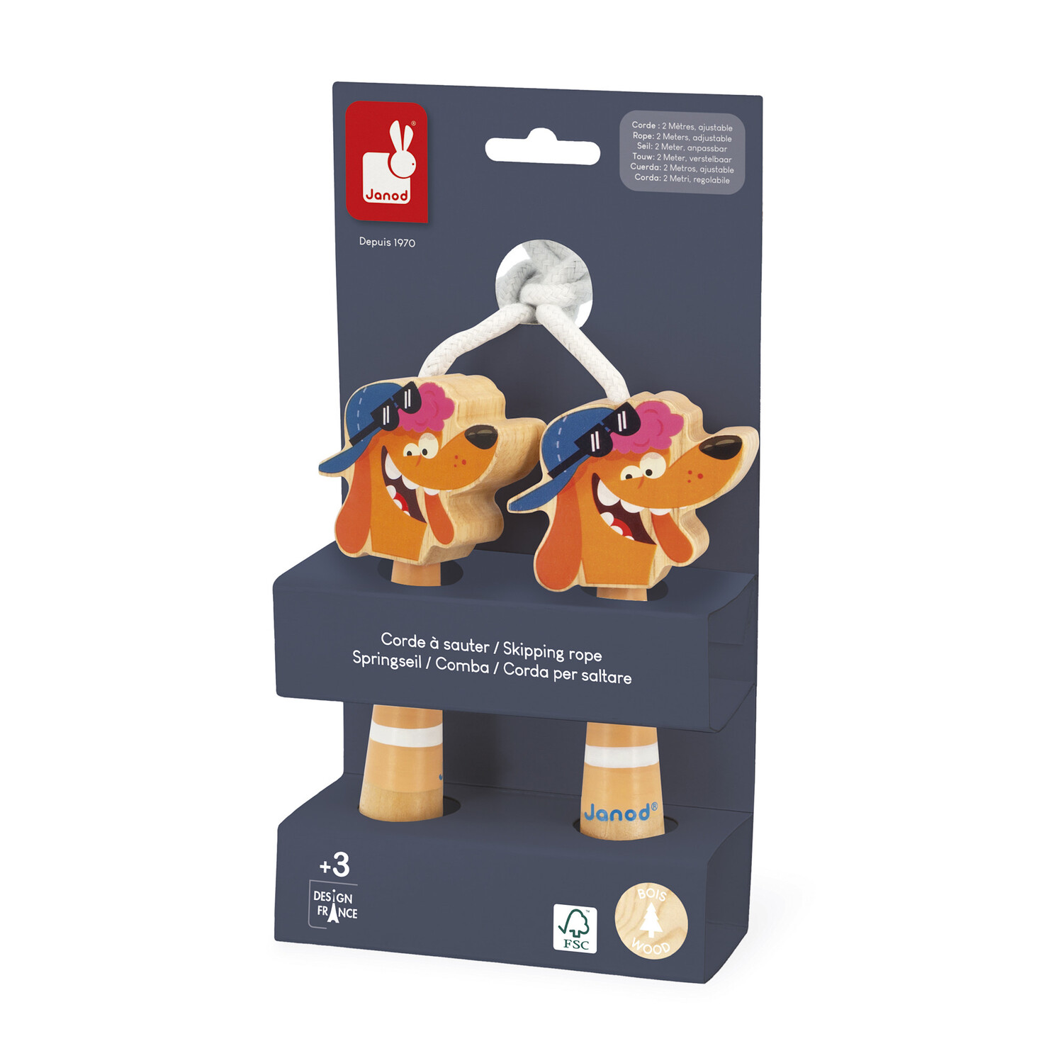 Janod | Applepop | Springtouw | Hond