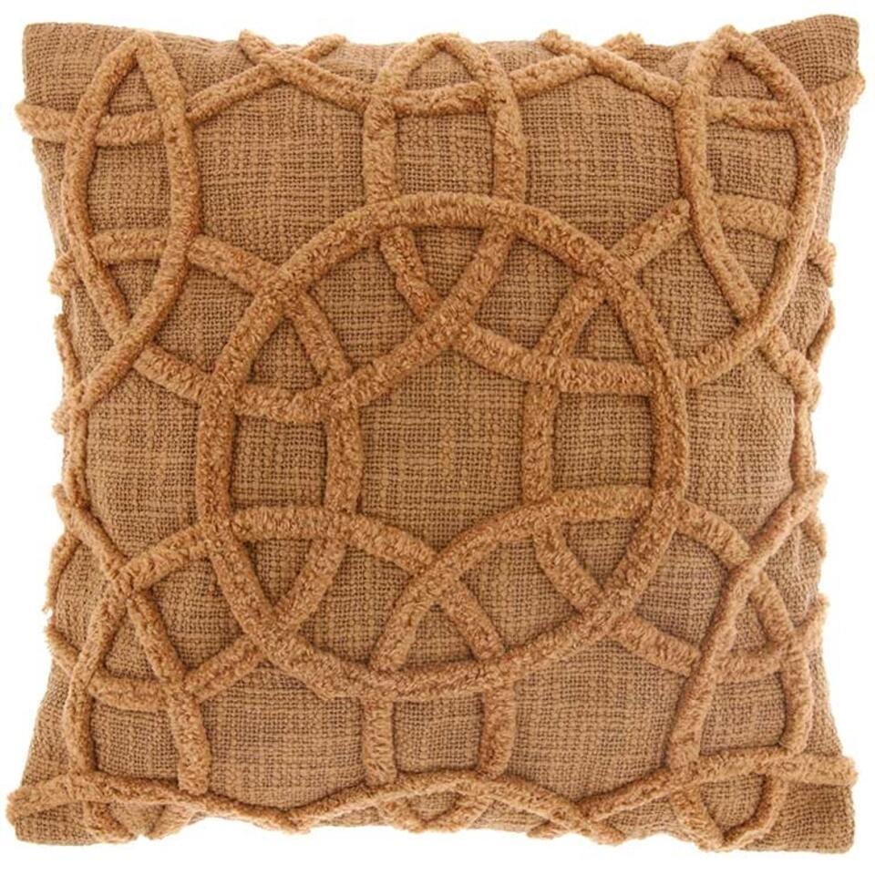 Unique Living - Everon kussen - 45x45cm - camel