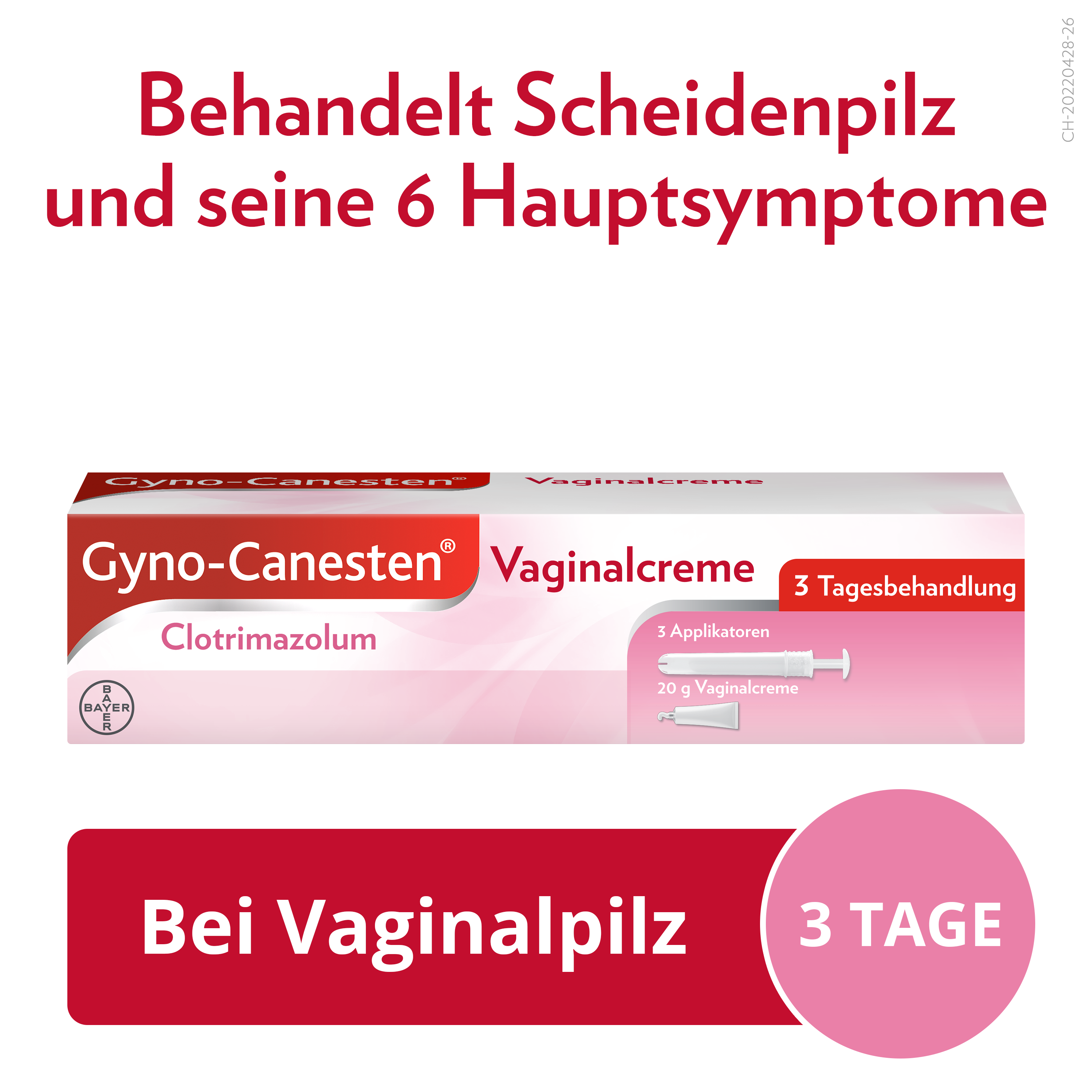 GYNO-CANESTEN Vag Cr 2 % Tb 20 g