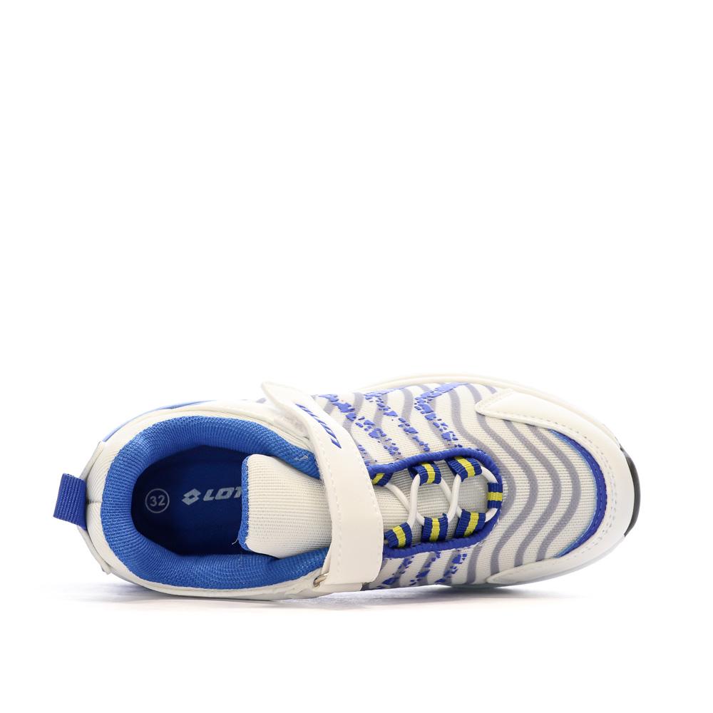 Lotto Baskets Blanc/Bleu Garçon Lotto Sienne