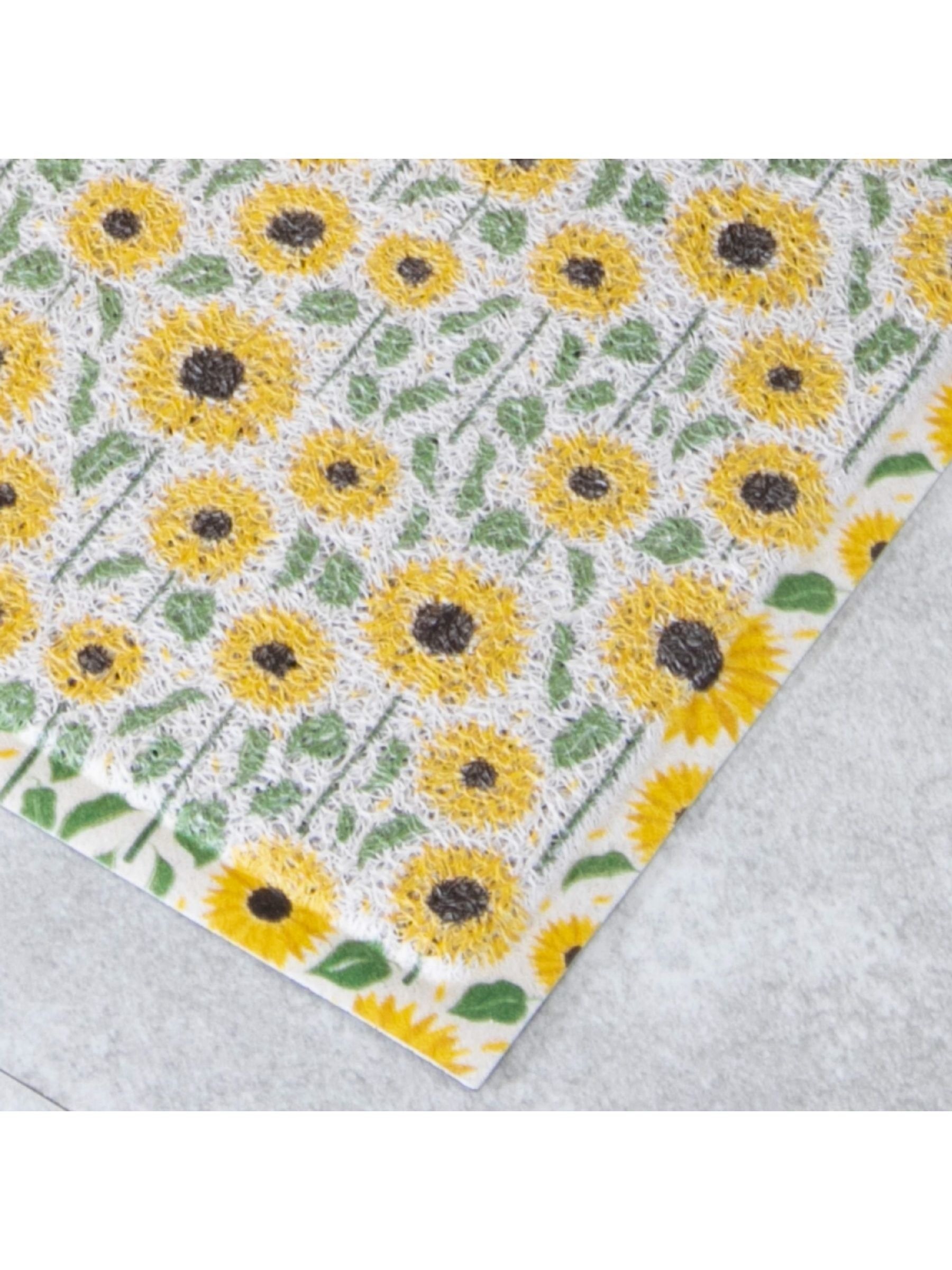 Artsy Mats Zonnebloempatroon Deurmat