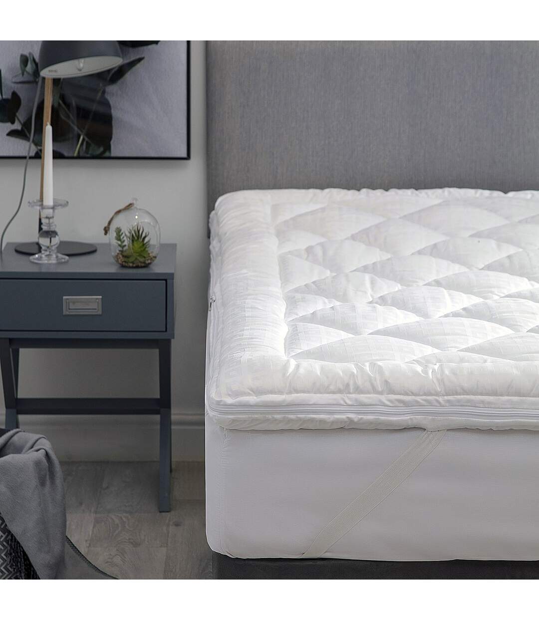 Belledorm - SurMatelas HOTEL SUITE (Blanc) (Double) - UTBM209
