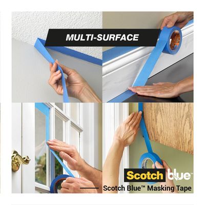 Scotch blue - Ruban de masquage Multi Surfaces - 36 mm x 41 m - 1 Rouleau/Emballage