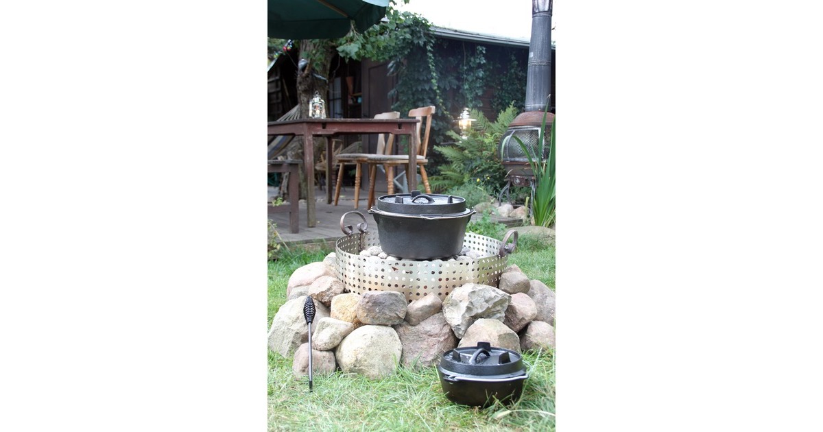 PetromaxDutch Oven ft9 kookpan  (Zwart, 7,5 liter)
