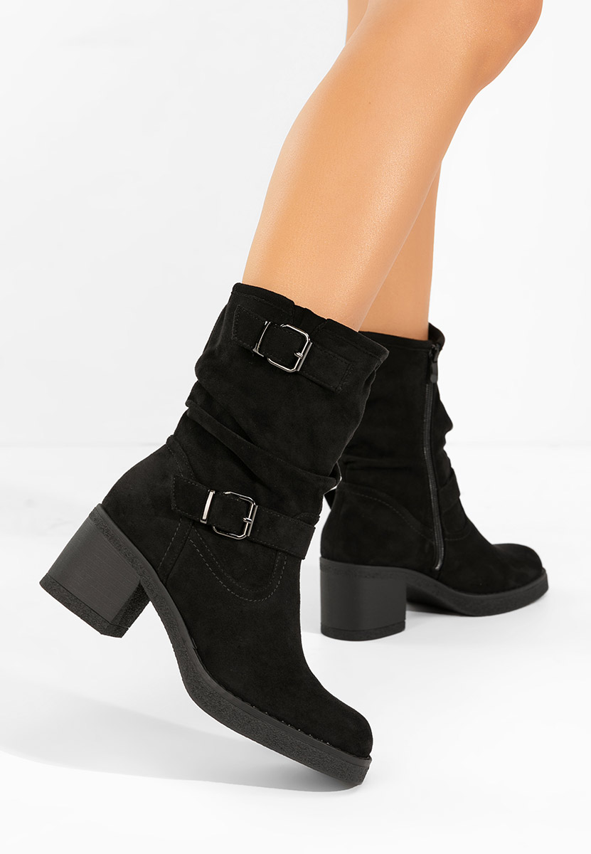 Bottes courtes femme noires Stefiana V2