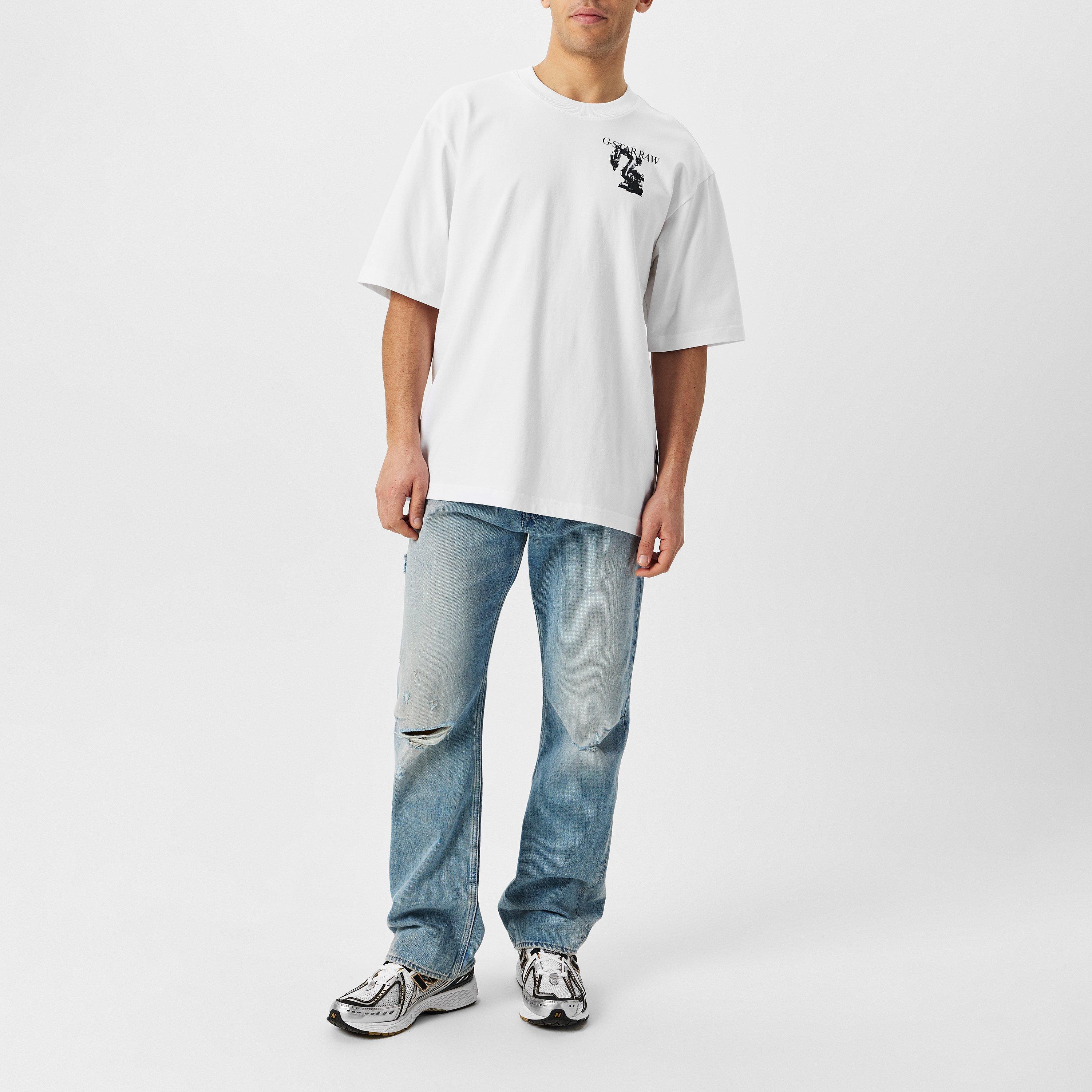 G Star Industry Back Graphic Boxy T Shirt