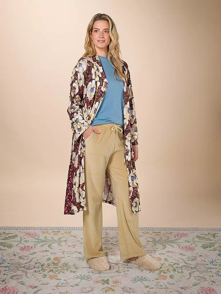 PIP STUDIO Morgenmantel - Kimono NISHA ROSITA braun