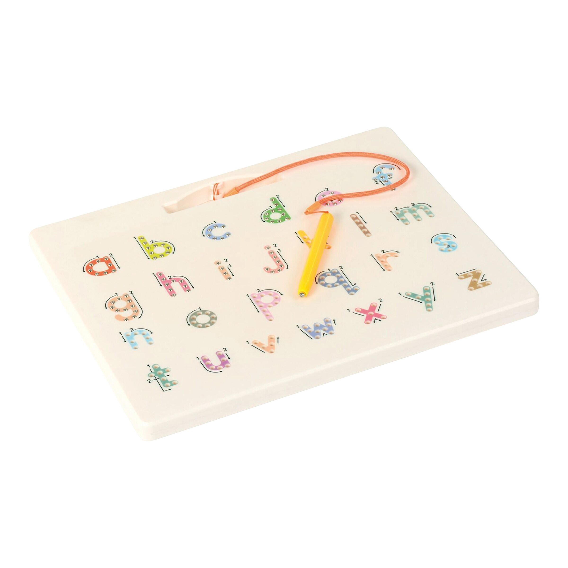 EDUPLAY Magnet Schreibtafel Ziffern- und Kleinbuchstaben
