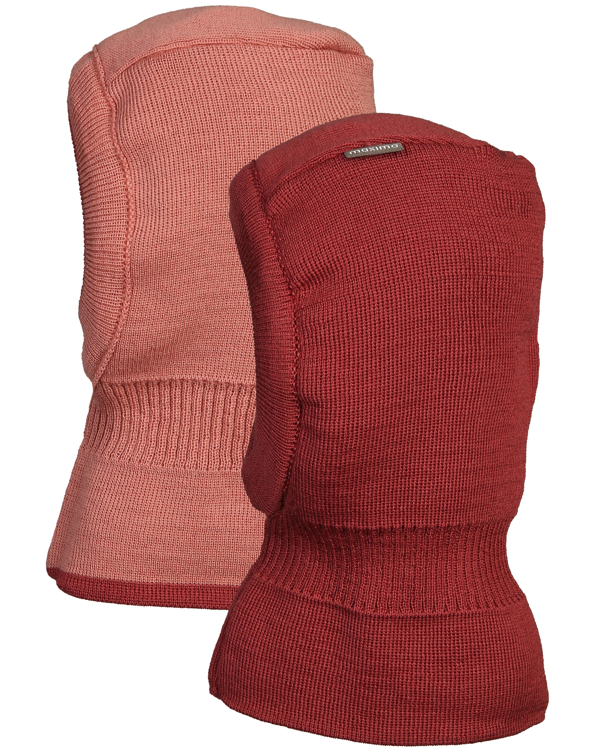 Woll-Schlupfmütze NOA zum Wenden in dusty rose/rosewood