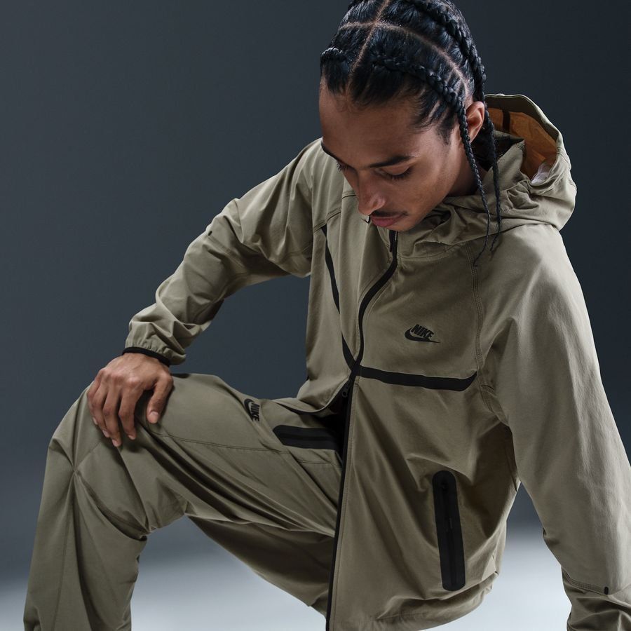 Nike Veste Tech Woven FZ - Vert/Noir