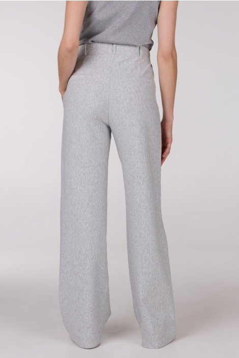 Juffrouw Jansen grijze dames broek