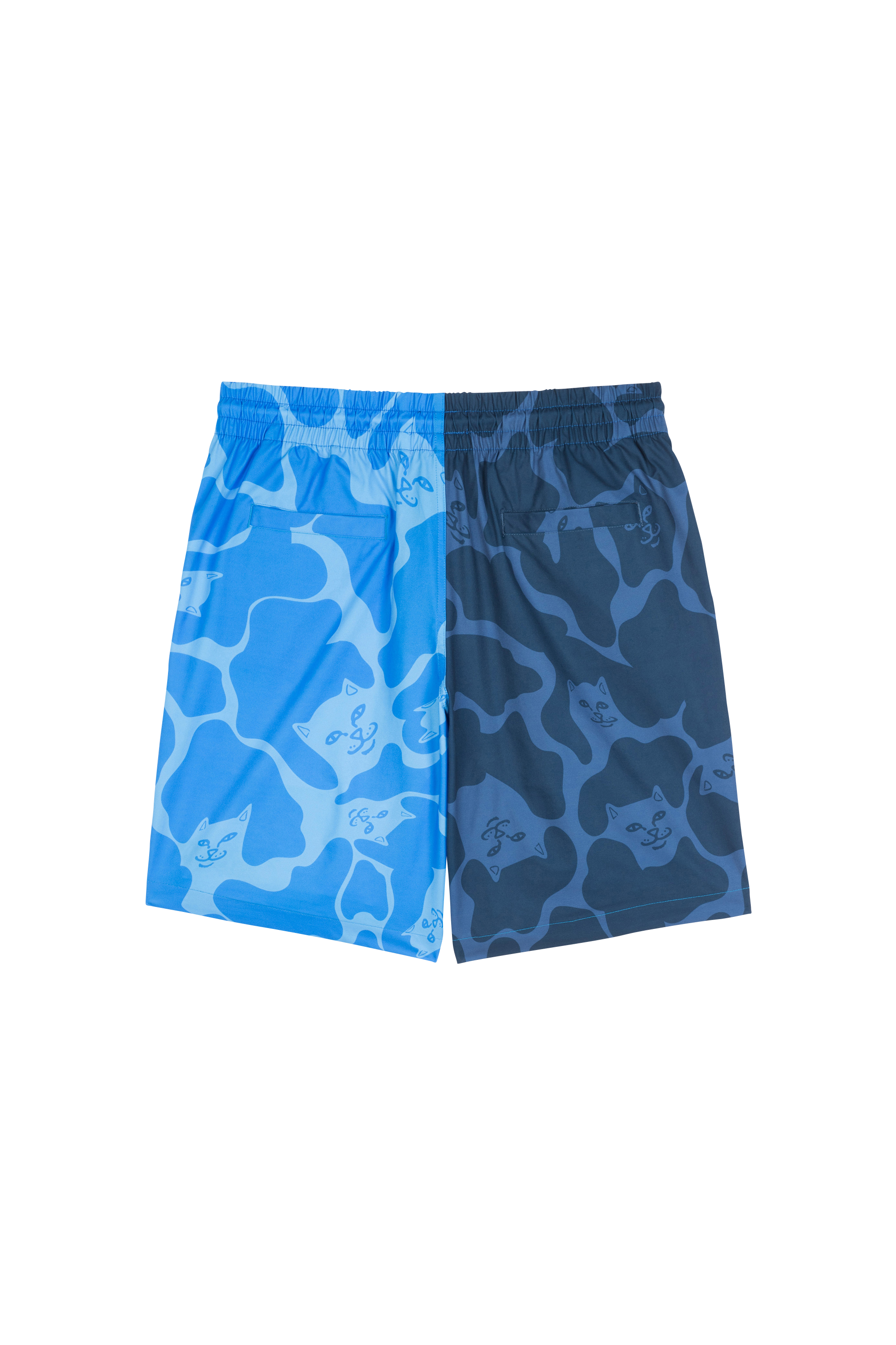 RIPNDIP Short de bain imprimé SOHO Bleu