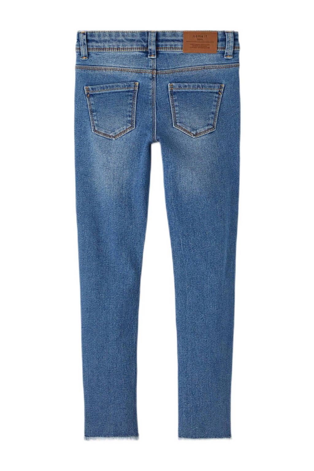 NAME IT skinny jeans NKFPOLLY medium blue denim