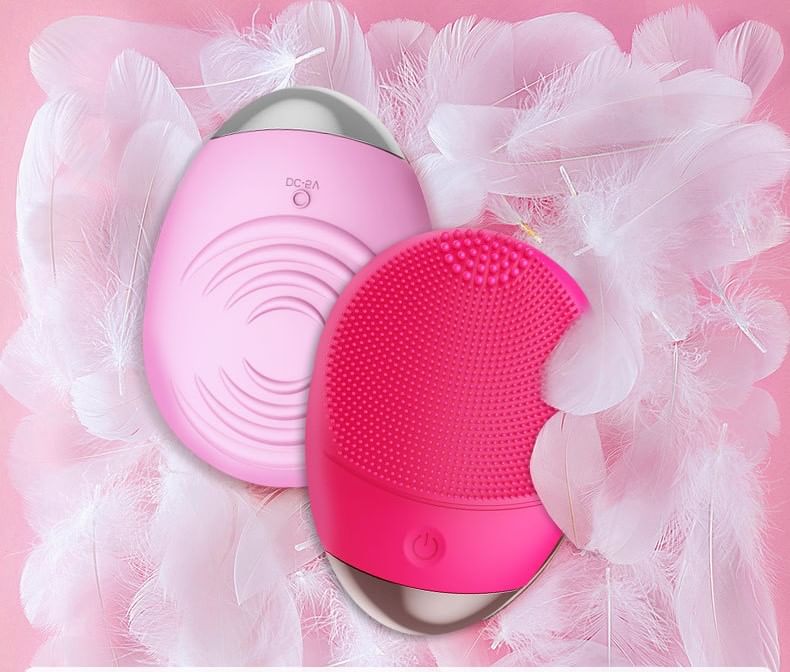 Beautyronics - USB oplaadbare siliconen gezichtsreinigingspad