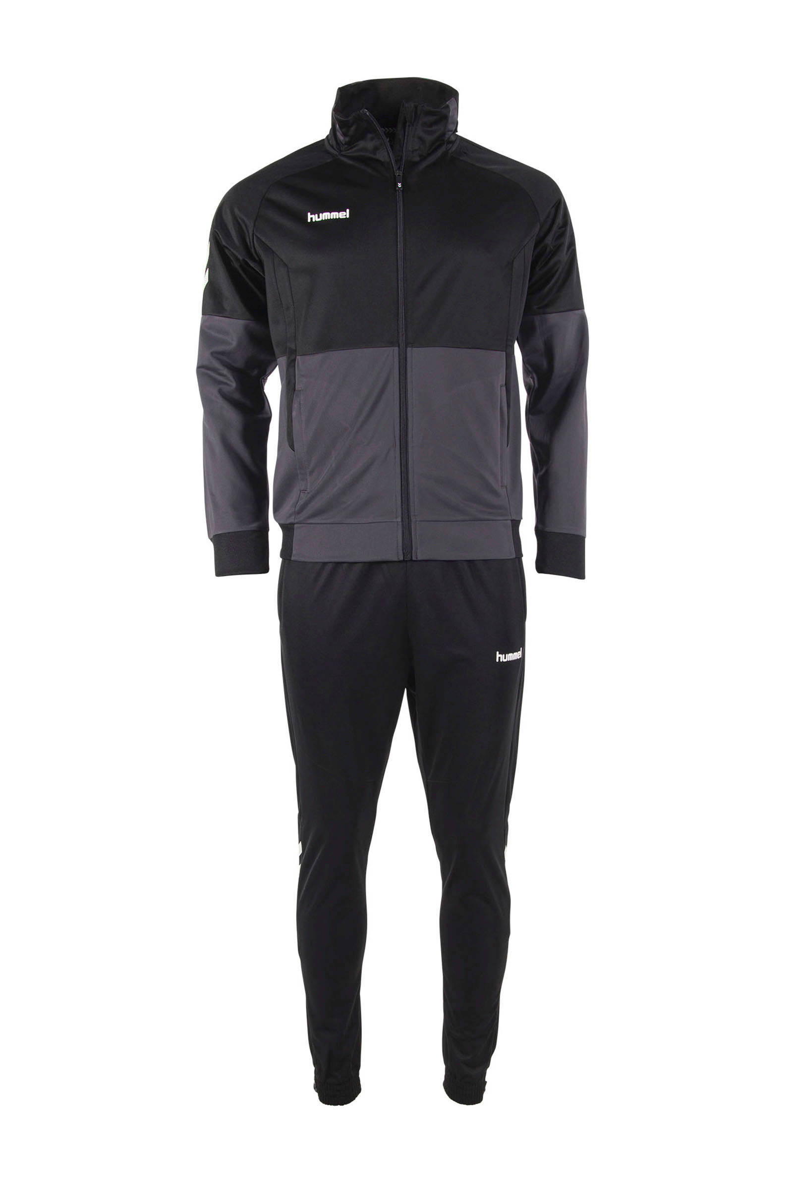 hummel Senior  trainingspak grijs/zwart