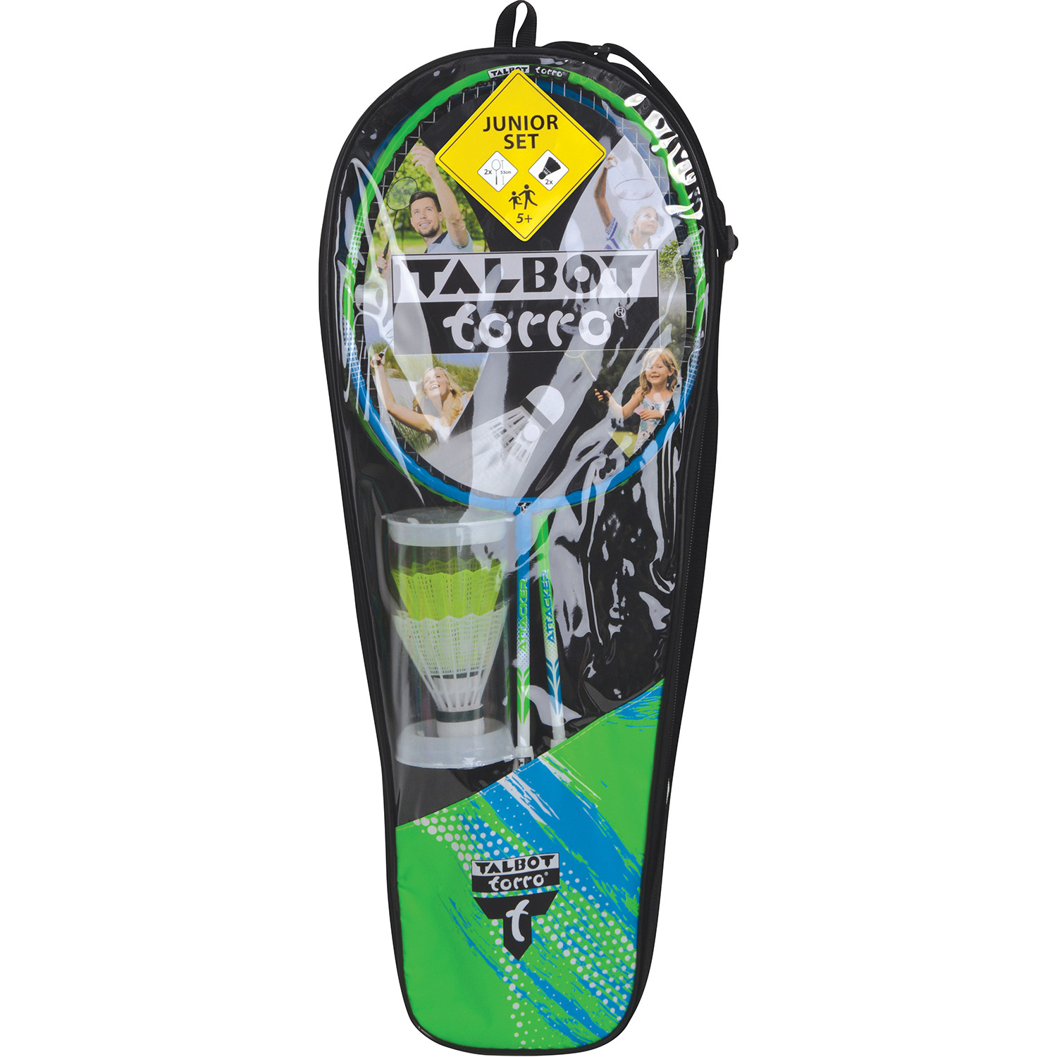 Talbot-torro 2 attacker junior kinderbadmintonset
